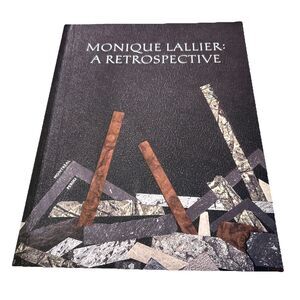 Monique Lallier A Retrospective 2018 Paperback Book Binding Art NEW Guilford